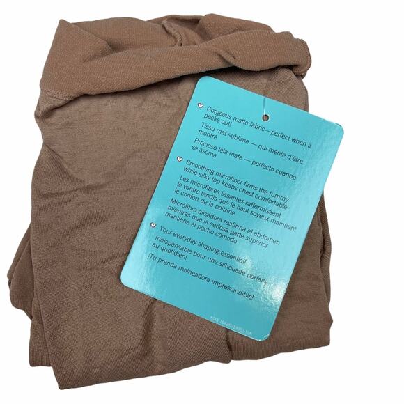 Spanx Assets Star Power Shaping Sheer Plus Style 7P241 Nude Size F - Picture 2 of 6